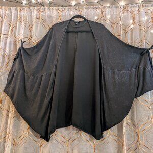 Torrid Black Stone-Washed Rayon Wrap – Effortless & Soft